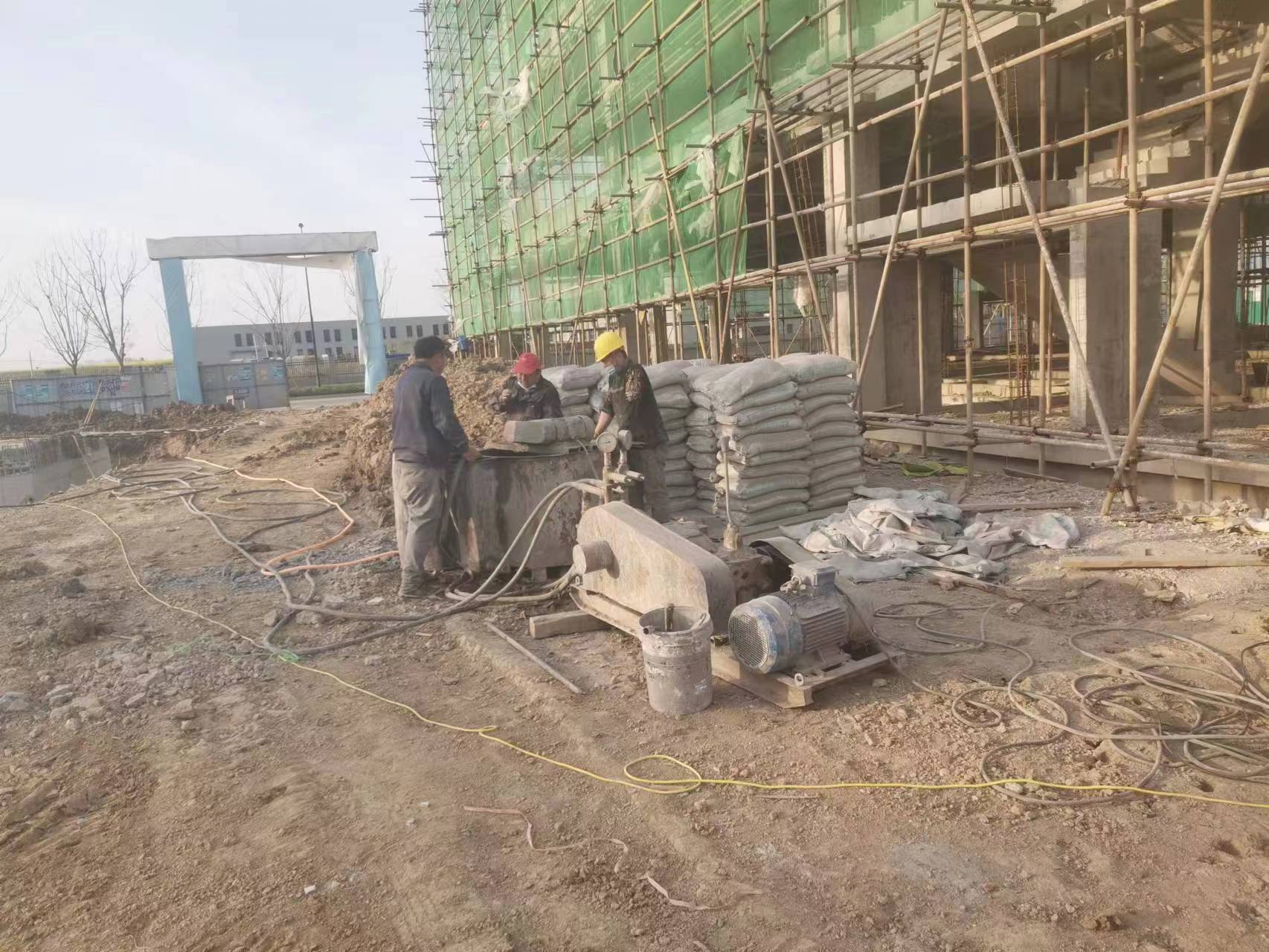 襄阳别墅下沉注浆